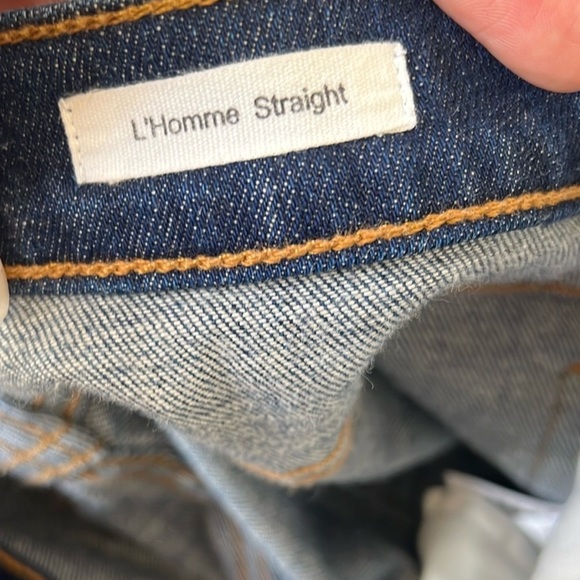 FRAME L’ HOMME STRAIGHT MENS JEANS 31 - Picture 4 of 8